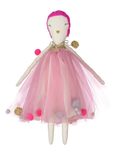 JESS BROWN + AETA DOLL - LES PONPOMS DRESS iN PiNK
