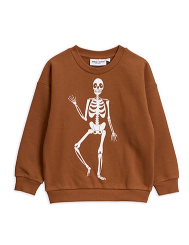 Skeleton sp sweatshirt_brown ( 92/98 last )